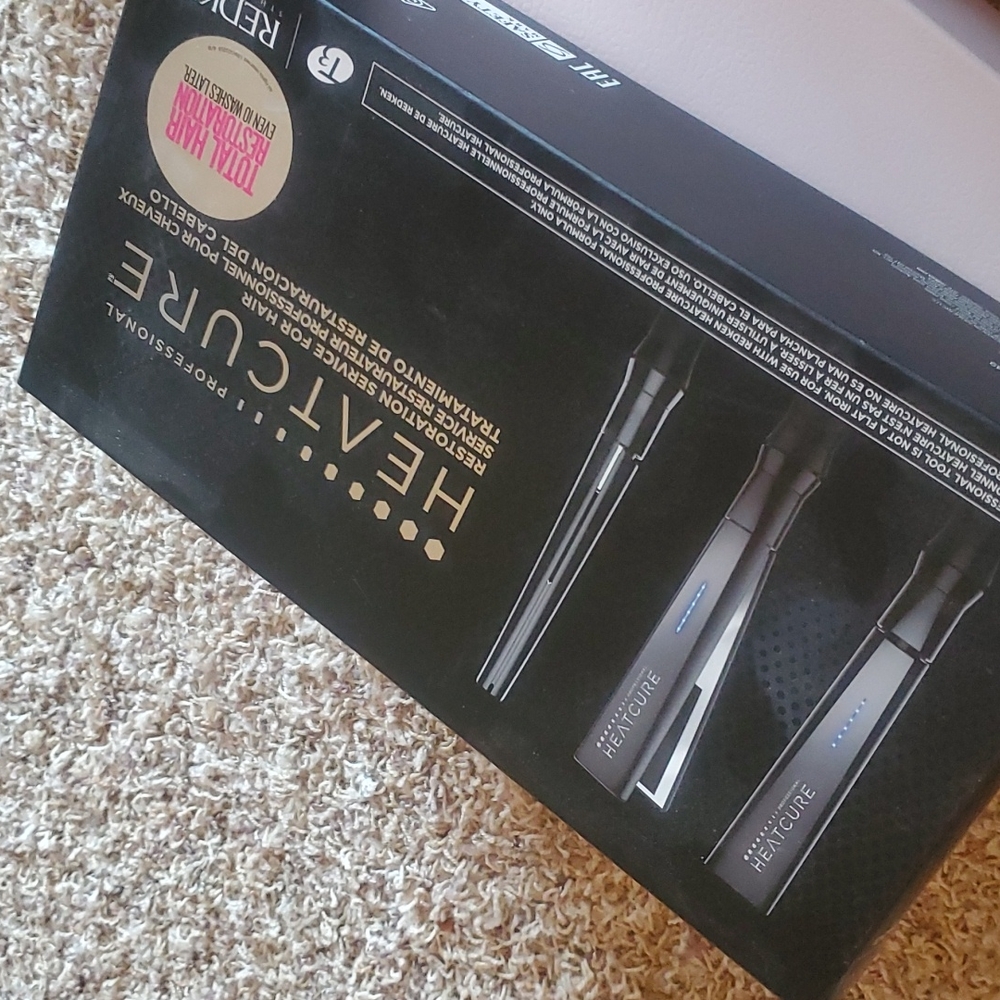 Heatcure....not flat iron